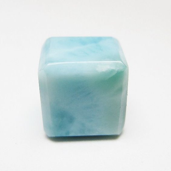 ラリマー キューブ型 タンブル[T77-4061]