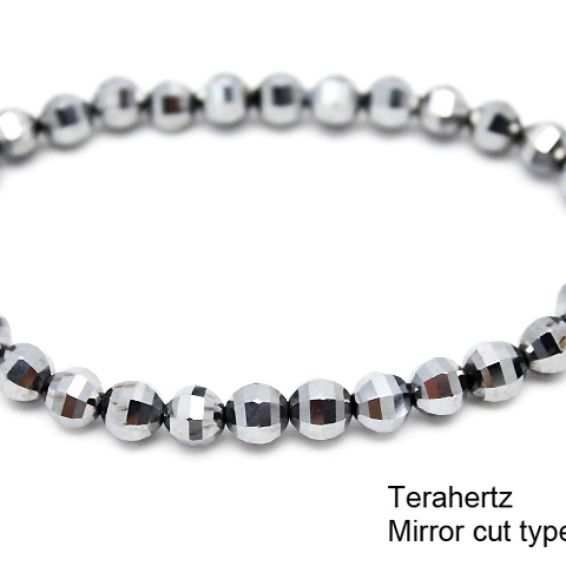 ★細胞活性化・健康★ テラヘルツ 美麗アースカット　ブレスレット6mm 《rv》  [T793-27]