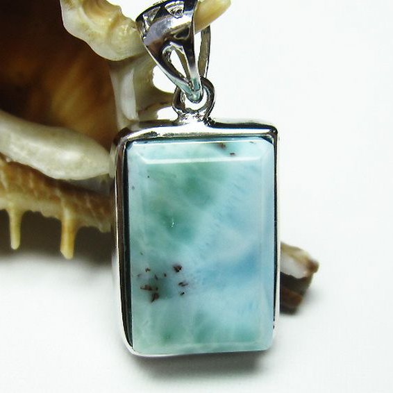 ラリマー ペンダント [T8-7692]