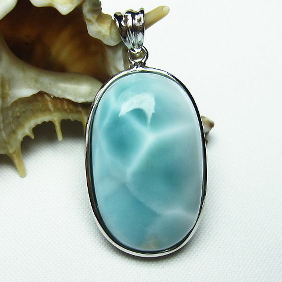 ラリマー ペンダント [T8-7784]