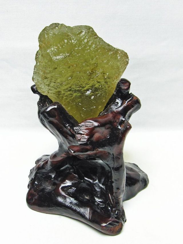 リビアングラス 原石 [t800-2083]