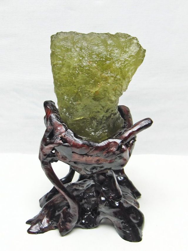 リビアングラス 原石 [t800-2086]