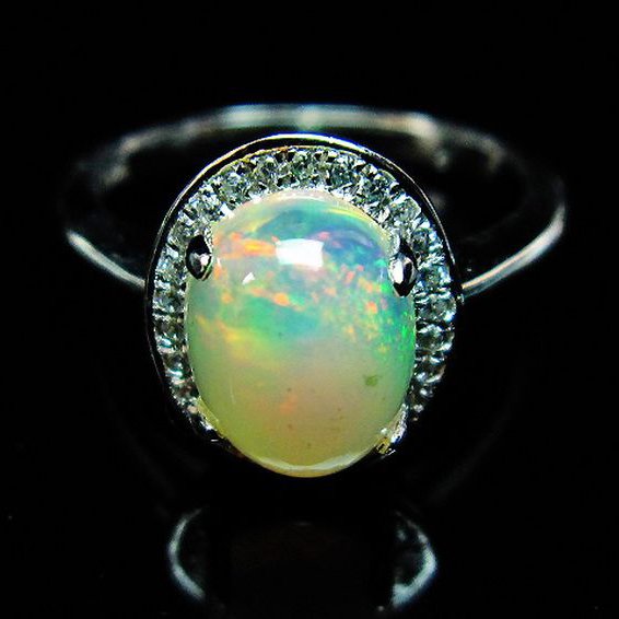 プレシャスオパール 指輪 (13号) [T800-507]
