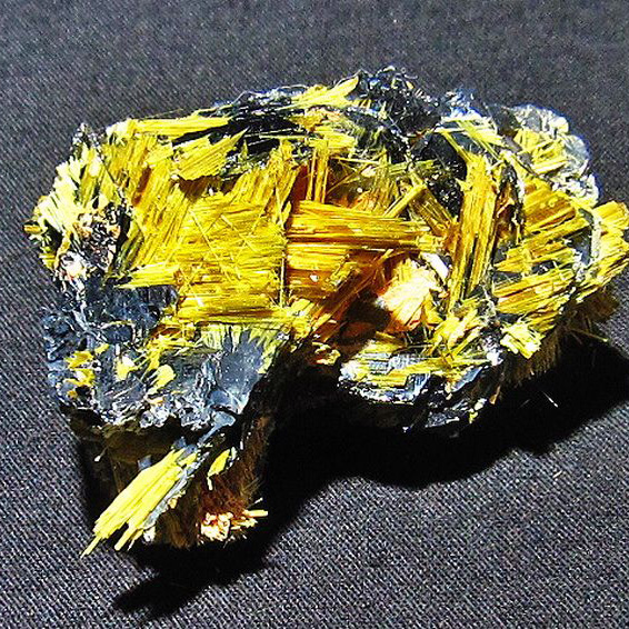 ゴールドタイチンルチルクラスター[T801-263]