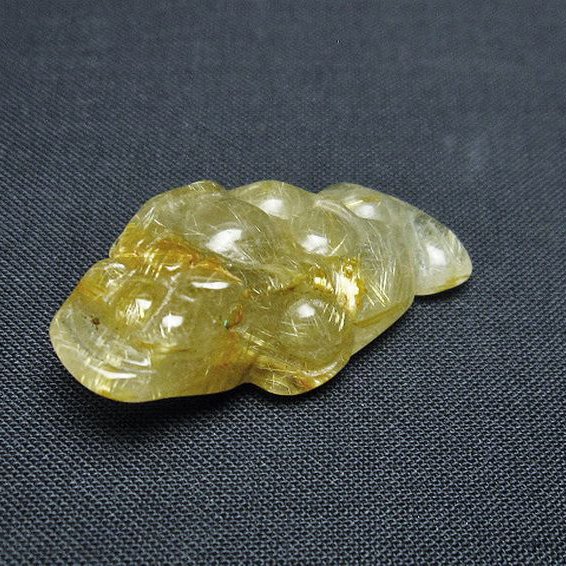 ゴールドタイチンルチル金蟾 置物[T801-565]