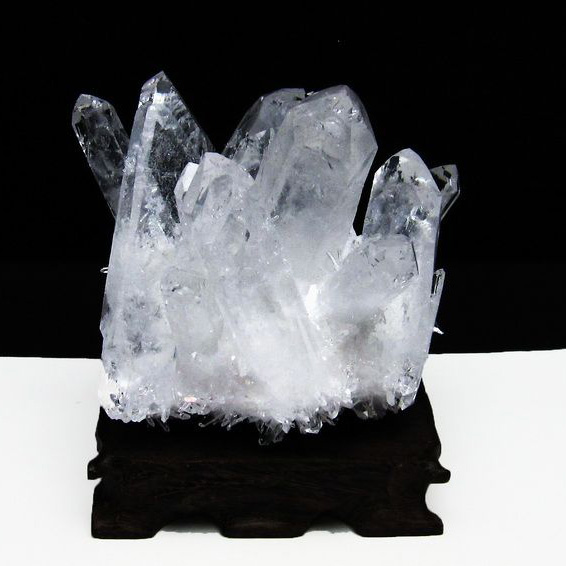 水晶クラスター 透明 クリスタル 水晶クラスター [T802-4095]