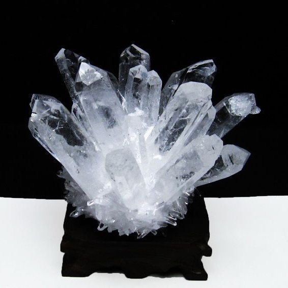 クリスタル 水晶クラスター  [t802-4712]