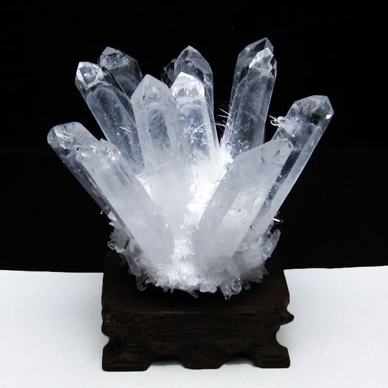 クリスタル 水晶クラスター  [t802-4729]