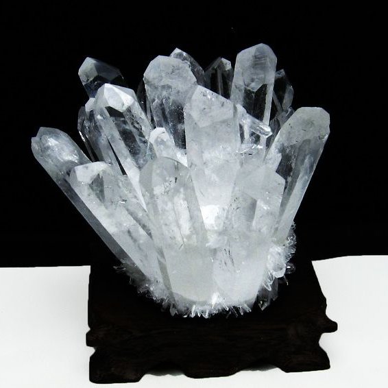 クリスタル 水晶クラスター  [t802-4801]