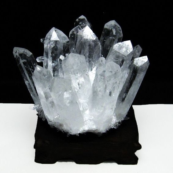 クリスタル 水晶クラスター  [t802-4803]