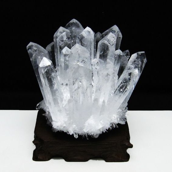 クリスタル 水晶クラスター  [t802-4821]