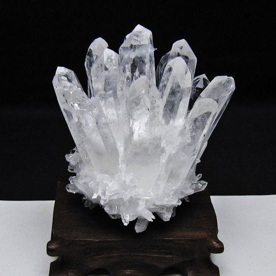 クリスタル 水晶クラスター  [t802-6448]