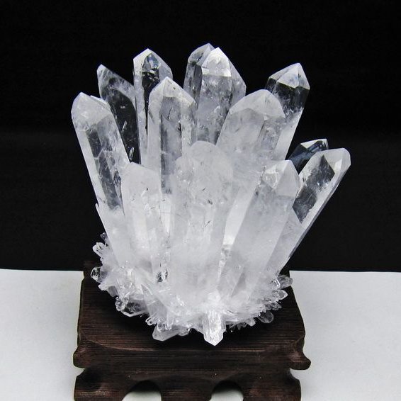 クリスタル 水晶クラスター  [t802-6462]