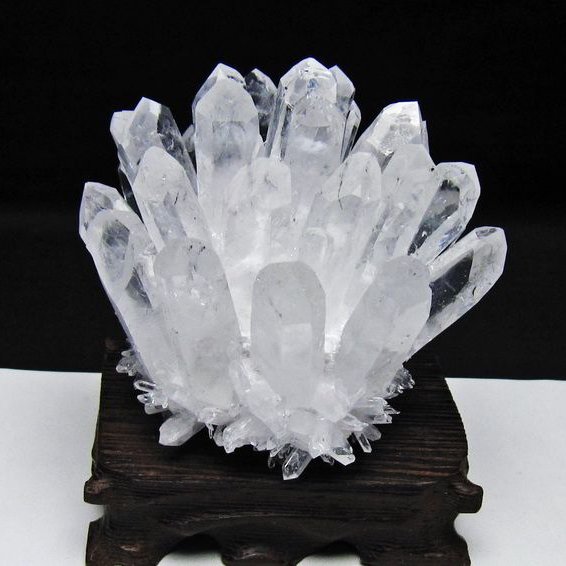 クリスタル 水晶クラスター  [t802-6464]