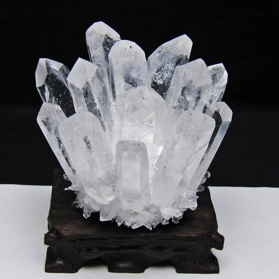 クリスタル 水晶クラスター  [t802-6476]