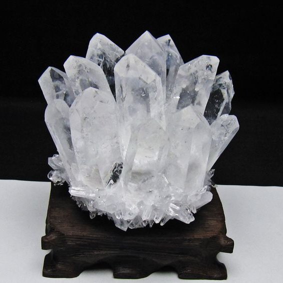 クリスタル 水晶クラスター  [t802-6480]