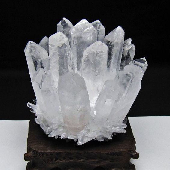 クリスタル 水晶クラスター  [t802-6484]