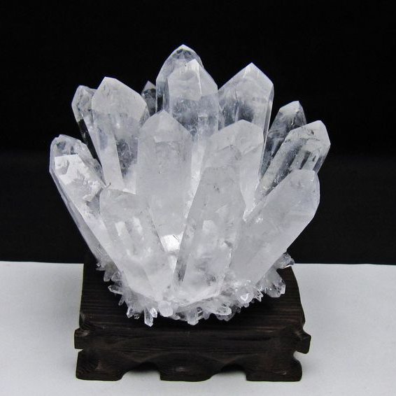 クリスタル 水晶クラスター  [t802-6491]