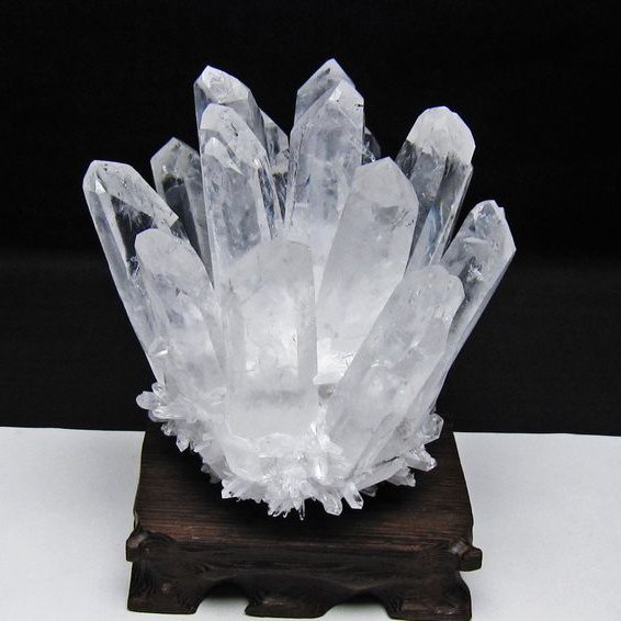 クリスタル 水晶クラスター  [t802-6493]