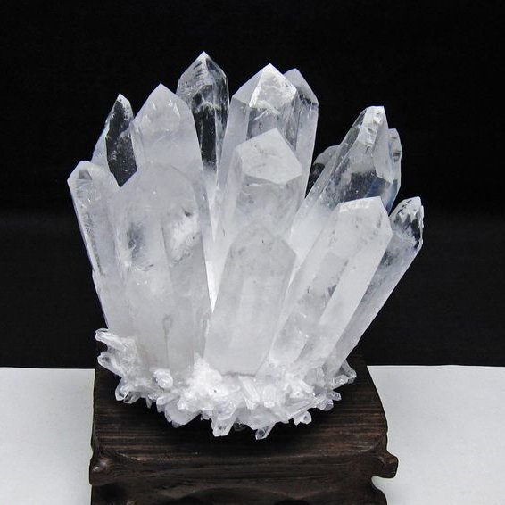 クリスタル 水晶クラスター  [t802-6499]
