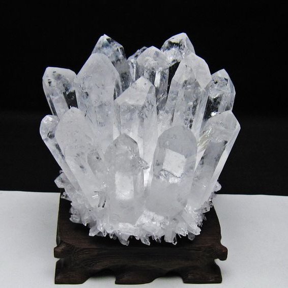 クリスタル 水晶クラスター  [t802-6511]