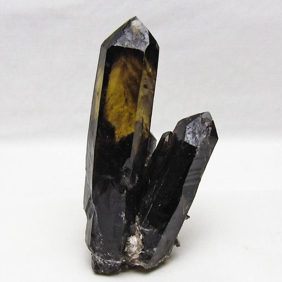 黒水晶 ブラッククォーツ クラスター [t802-6571]