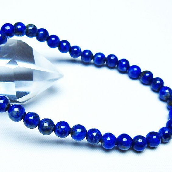 ラピスラズリ ブレスレット 5mm [t83-11283]