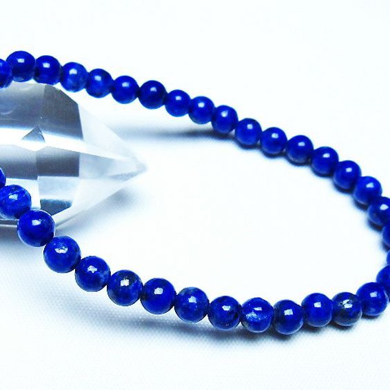 ラピスラズリ ブレスレット 5mm [t83-11317]