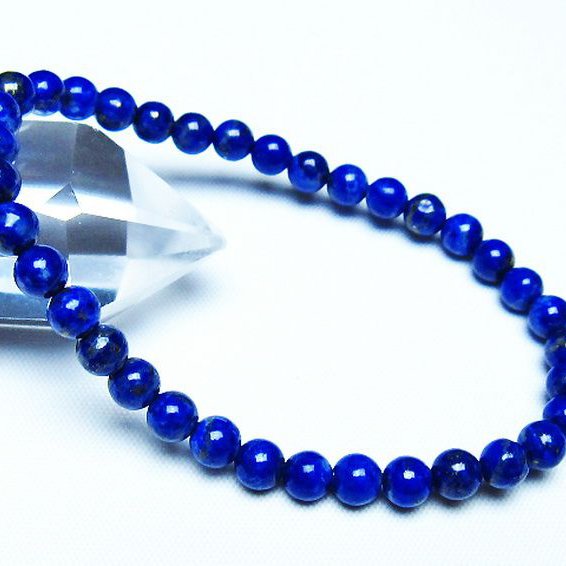 ラピスラズリ ブレスレット 5mm [t83-11319]