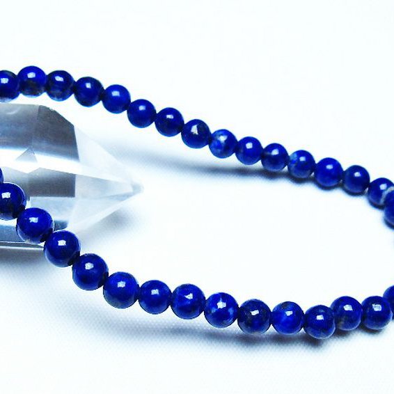 ラピスラズリ ブレスレット 5mm [T83-11333]