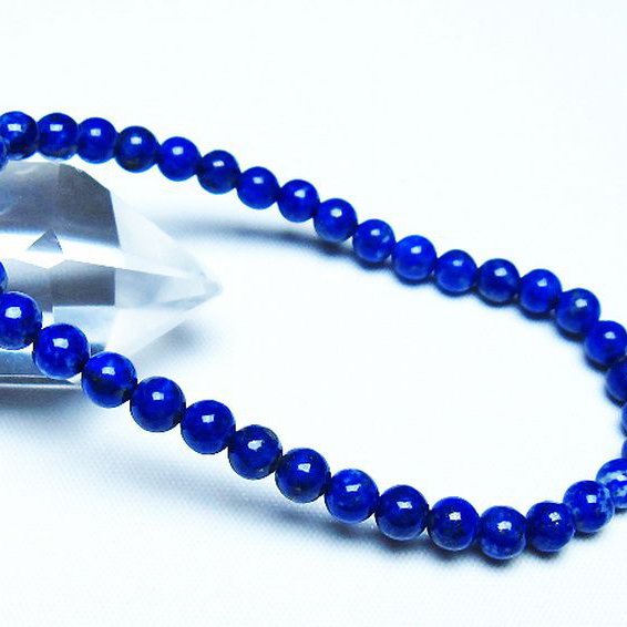 ラピスラズリ ブレスレット 5mm [t83-11345]