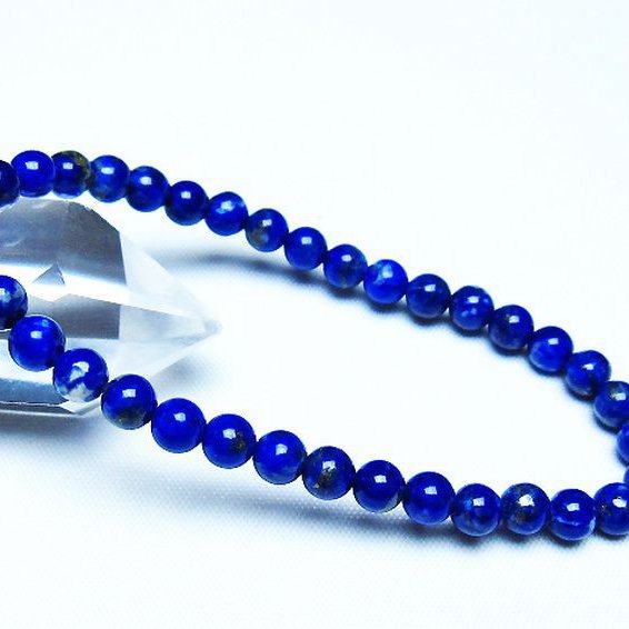 ラピスラズリ ブレスレット 5mm [t83-11388]