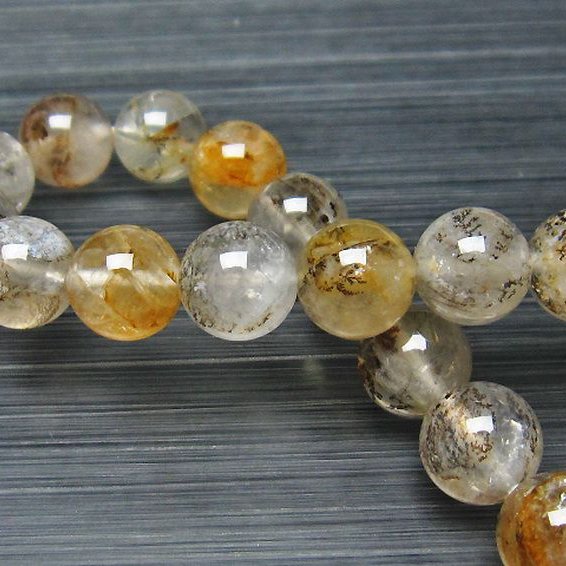 デンドリッククォーツ ブレスレット 9mm [t84-2629]