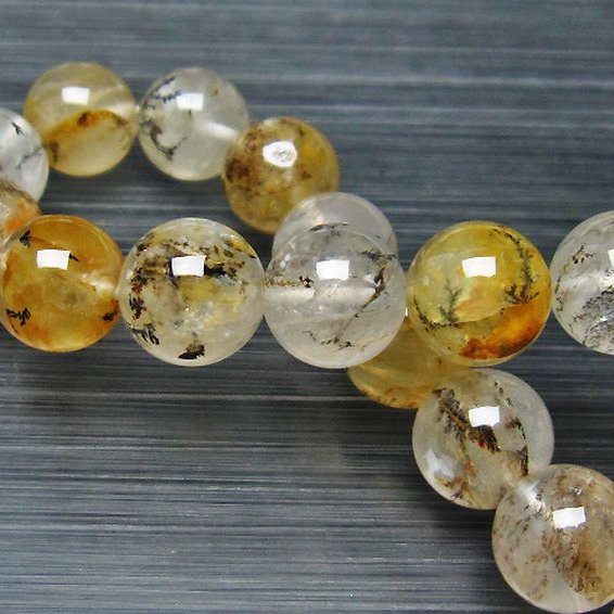 デンドリッククォーツ ブレスレット 10mm [T84-2641]