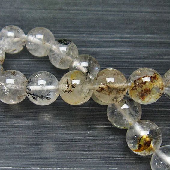 デンドリッククォーツ ブレスレット 9mm [t84-2819]