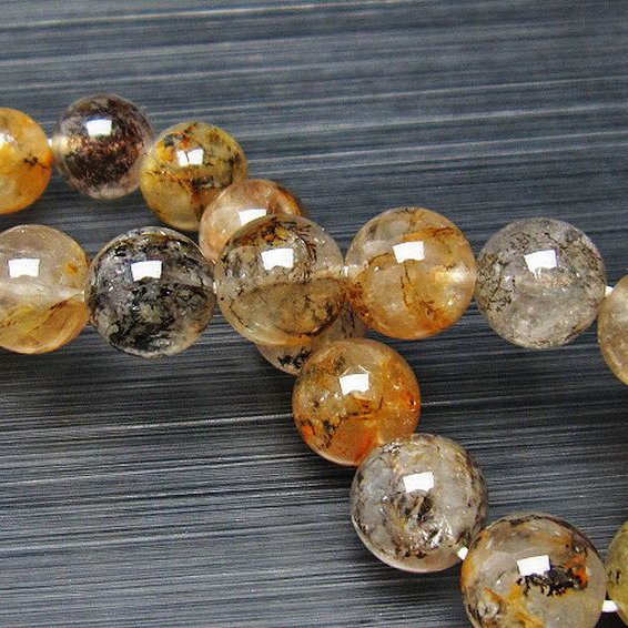 デンドリッククォーツ ブレスレット 11mm [t84-3499]