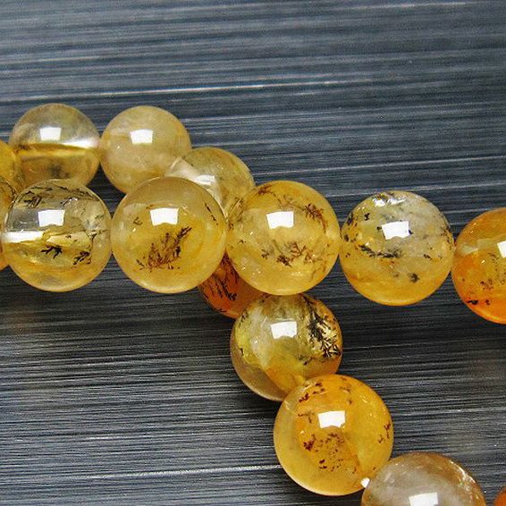 デンドリッククォーツ ブレスレット 12mm [t84-3521]