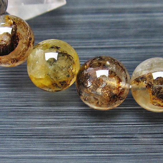 デンドリッククォーツ ブレスレット 12mm [T84-3545]