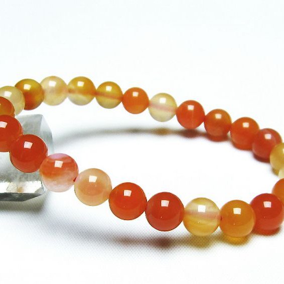 アゲート ブレスレット 8mm [T85-10555]