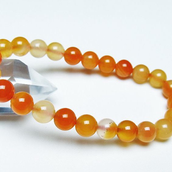 アゲート ブレスレット 8mm [T85-10991]