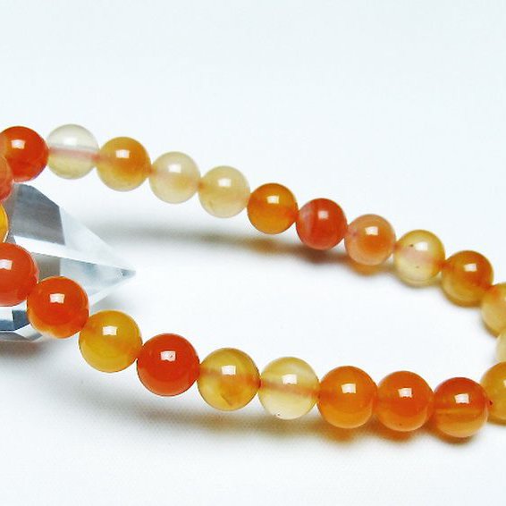 アゲート ブレスレット 8mm [T85-11008]