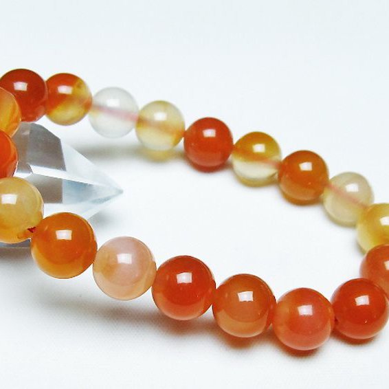 アゲート ブレスレット 10mm [T85-11036]