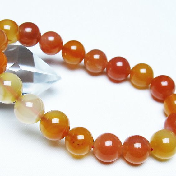 アゲート ブレスレット 10mm [T85-11174]