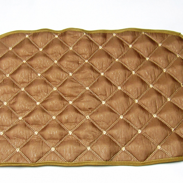 ★体質改善・健康★ 台湾産 北投石 天然ラジウム効果 高純度 さざれ 大容量300g入り 快適安眠枕パッド ハニーブラウン[T862-9]