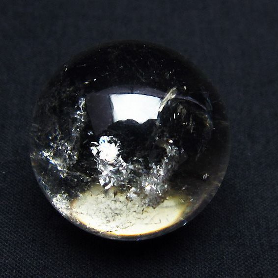 丸玉（ヒマラヤ水晶） パワーストーン 天然石 ヒマラヤ水晶丸玉 32mm [T91-9026]