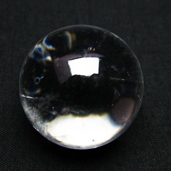 ヒマラヤ水晶(虹入り) 虹入りヒマラヤ水晶丸玉 24mm [T317-4033]