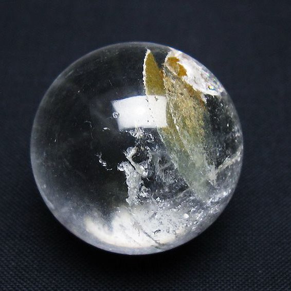 ヒマラヤ水晶 丸玉 28mm [T91-8662]