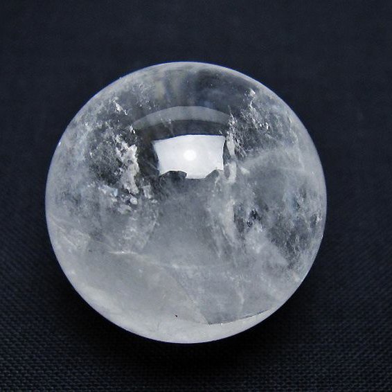 ヒマラヤ水晶 丸玉 27mm [t91-8782]