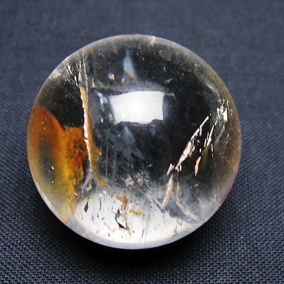 ヒマラヤ水晶 丸玉 26mm [T91-8881]