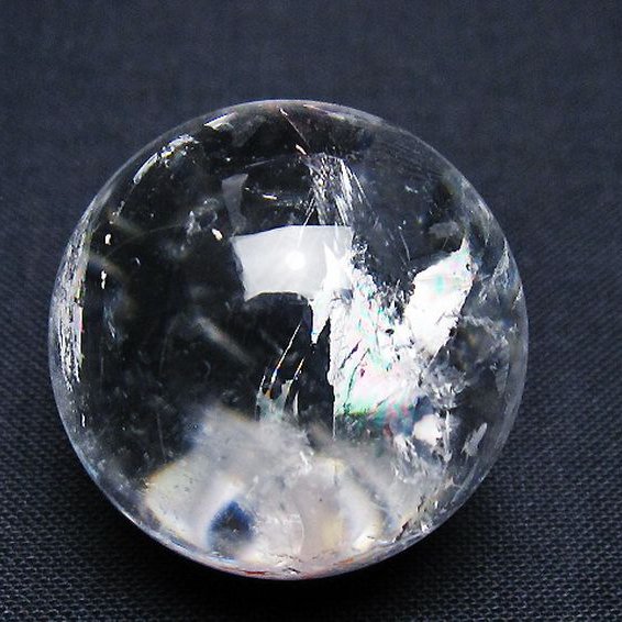 ヒマラヤ水晶 丸玉 27mm [t91-8885]